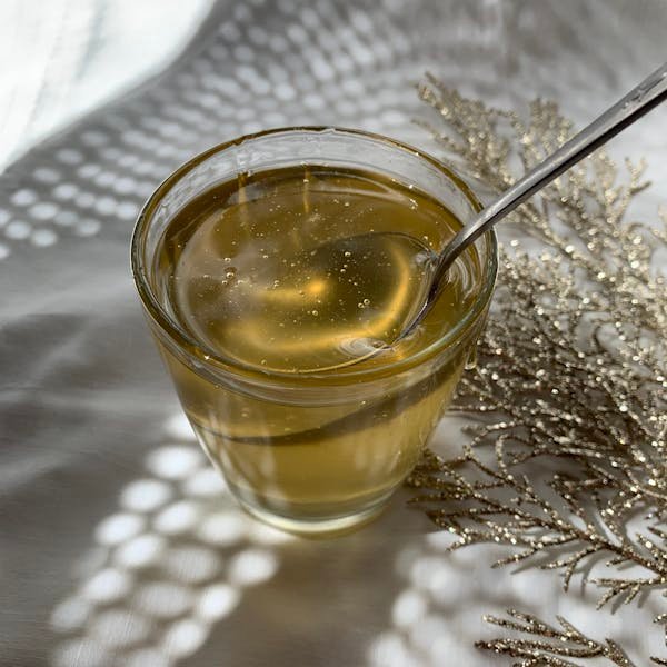 Photo by solod_sha Golden Honey in the Glass